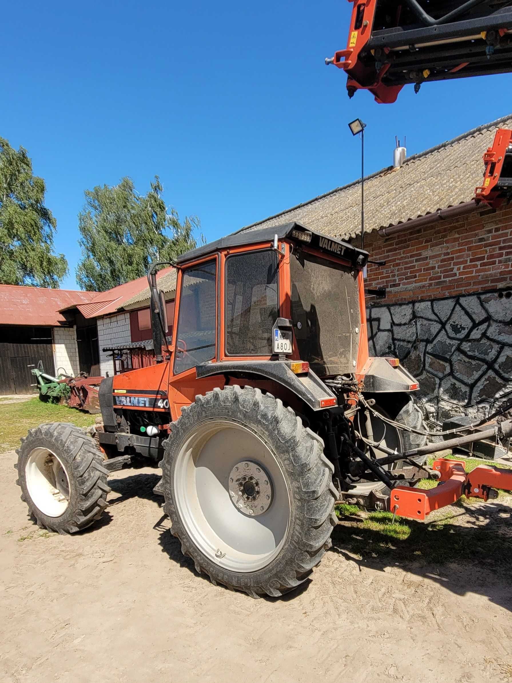 Ciągnik VALMET 405, 1988 r., wąskie koła, stan bdb, 7500 mth