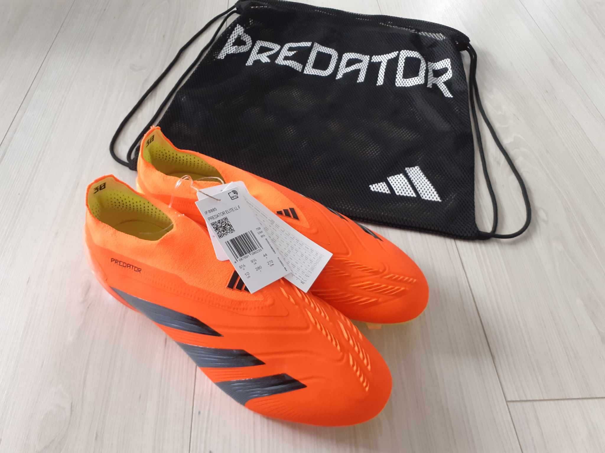 Profesjonalne buty piłkarskie korki Adidas Predator Elite LL FG r. 44