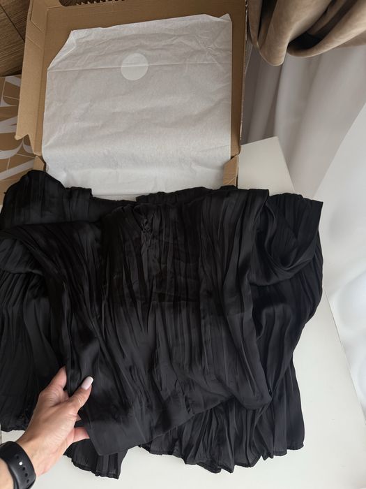 Штани пліссе zara xs