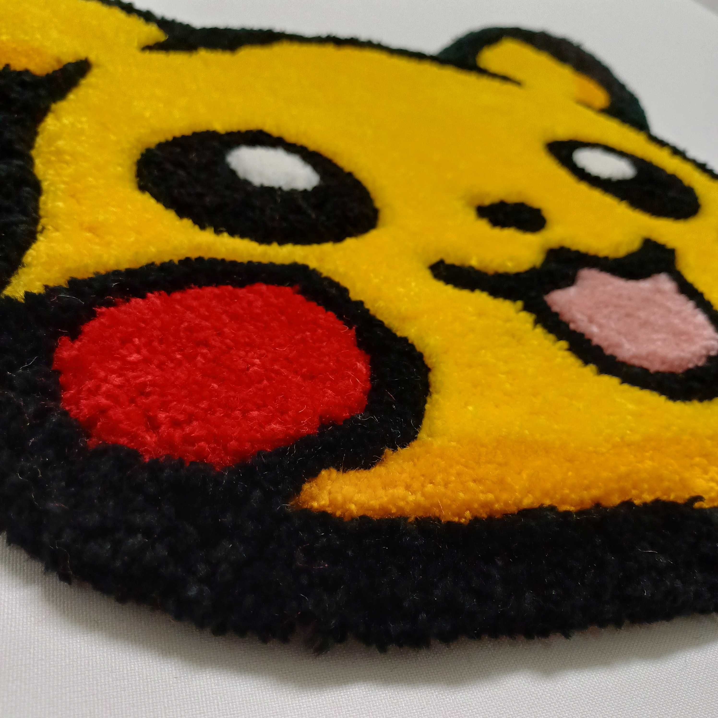 Tapete confortável e personalizado Pikachu