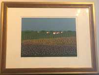 Serigrafia “Alentejo” numerada Edna Araraquara