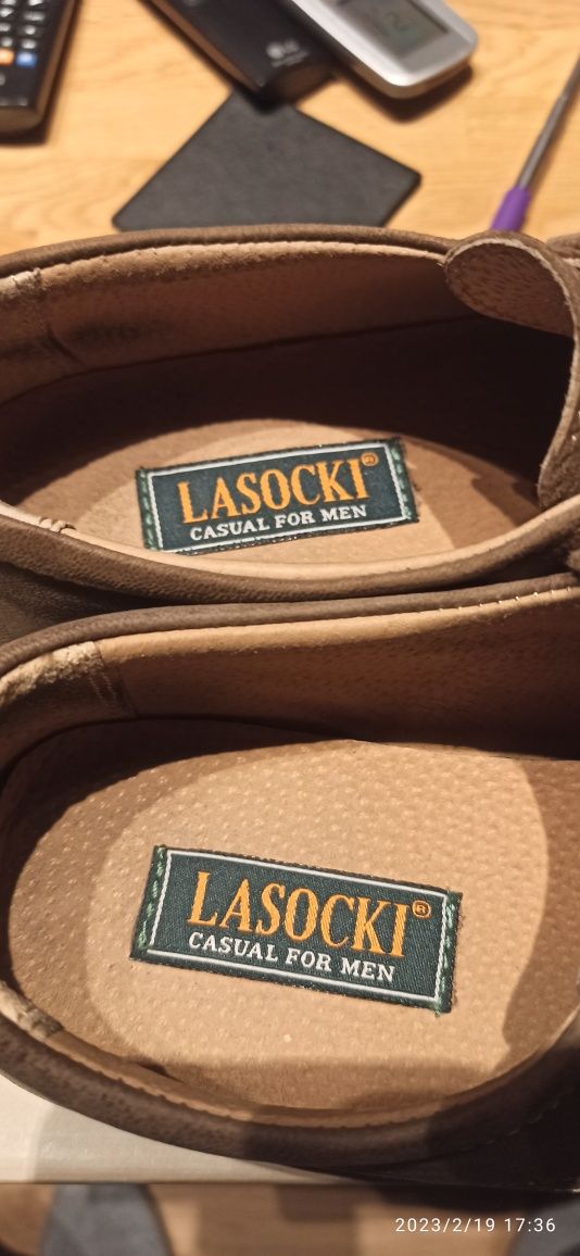 Buty skórzane Lasocki