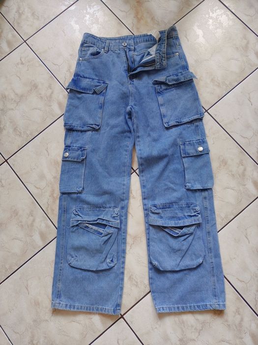 Spodnie damskie szerokie