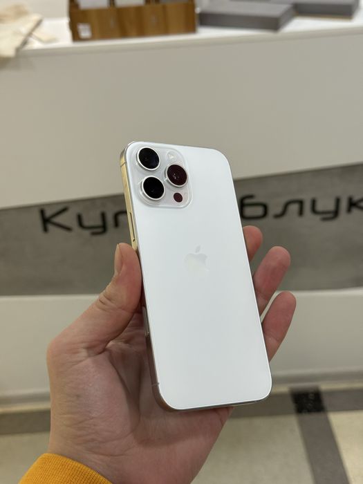 Як новий IPhone 16 Pro Max 256gb White Titanium