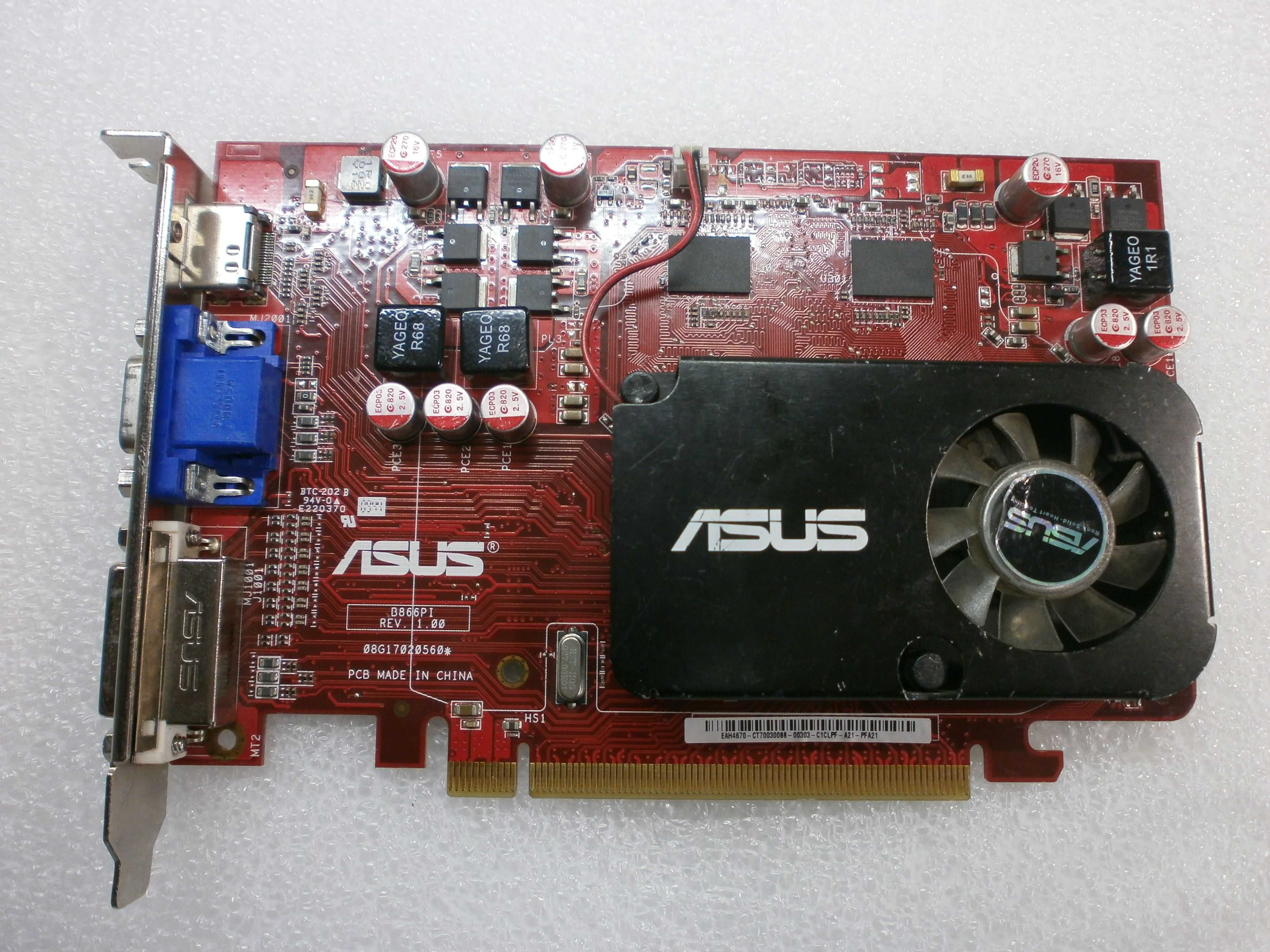 Radeon HD4670 512Mb DDR3