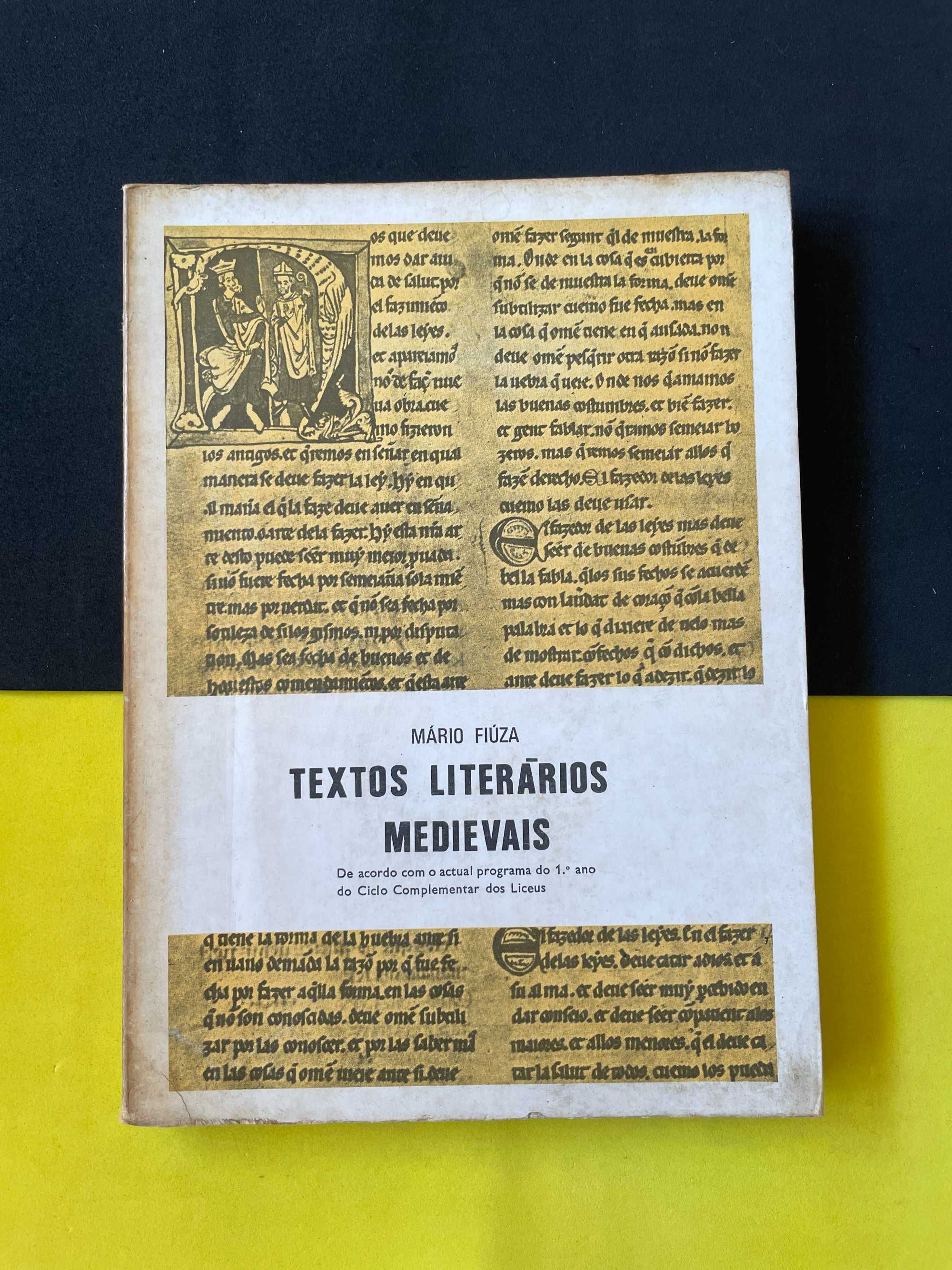 Mário Fiúza - Textos Literários Medievais