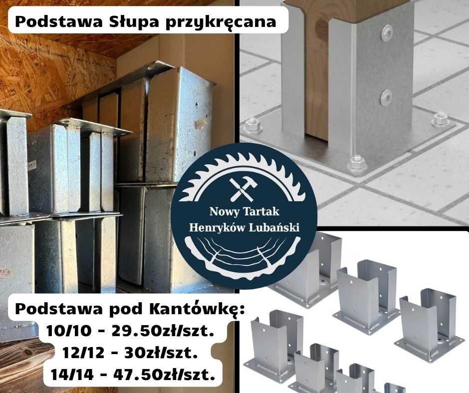 Kotwa U Podstawa słupa noga Łącznik Zatapiana Stopa Wkręty Łączniki