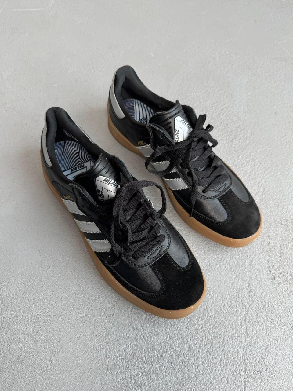 Кроссовки Adidas Puig Samba Palace Black White