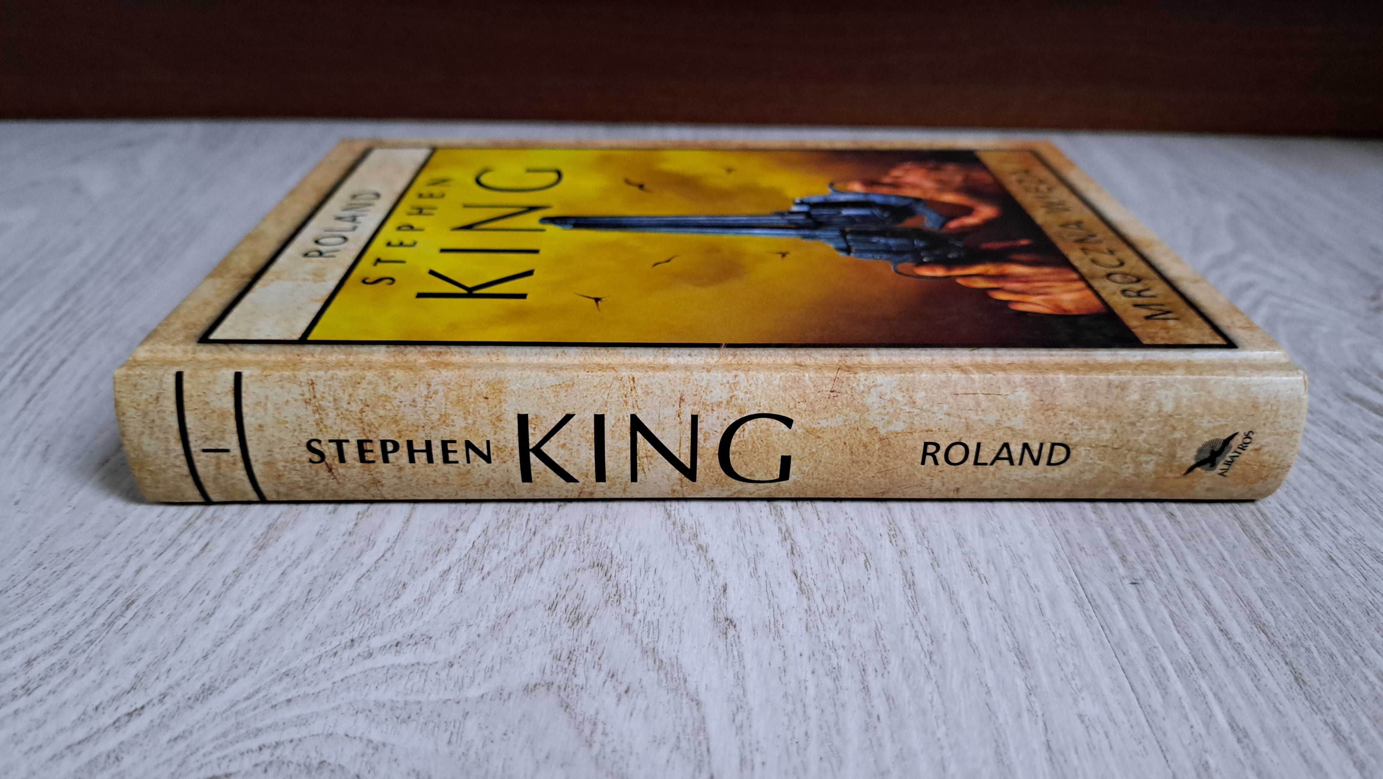 Stephen King Roland TOM 1 Cykl Mroczna Wieża TWARDA OPRAWA
