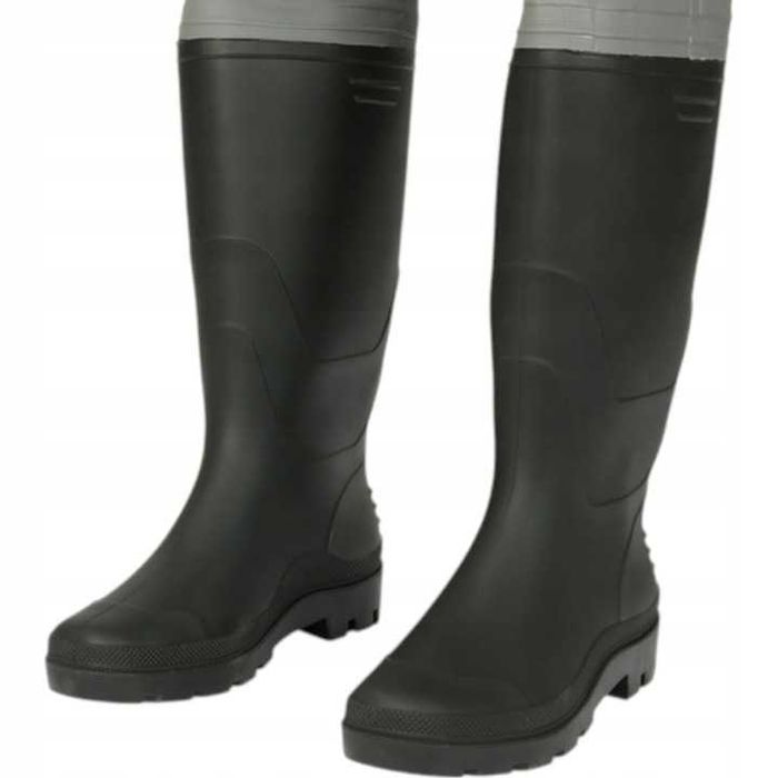 Wodery Wędkarskie Gumowe Grube z Szelkami Długie na Ryby roz. 42-46