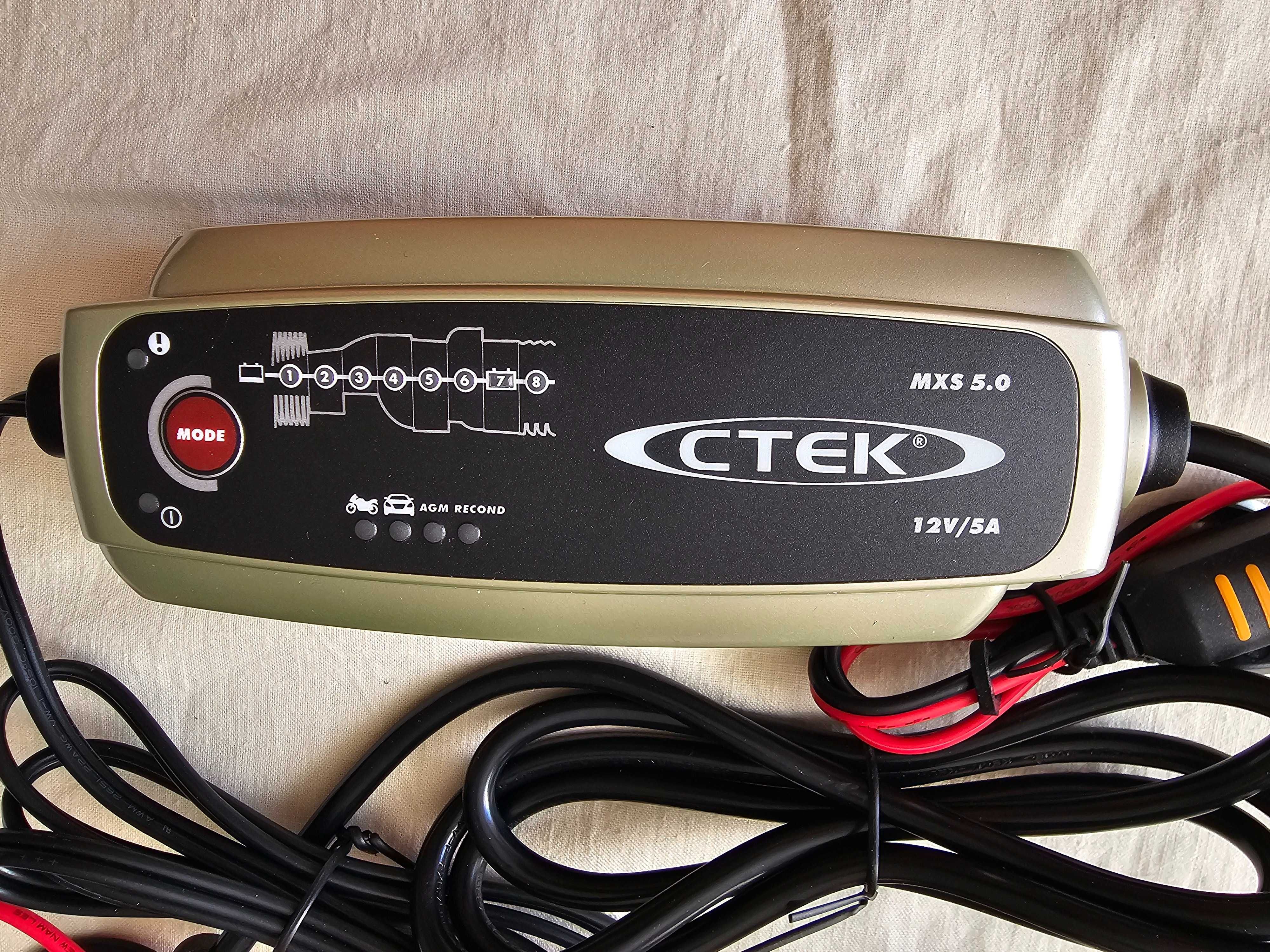 NOWA CTEK MXS 5.0 56-305 Prostownik Trybem Regeneracji i Trybem AGM