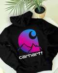 CyberSkies Carhartt — Худи черное Кархарт — XS S M L XL — BIG Лого