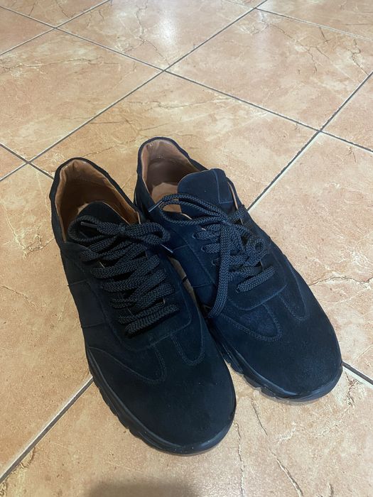 Туфли натуральная замша, р.43, новые