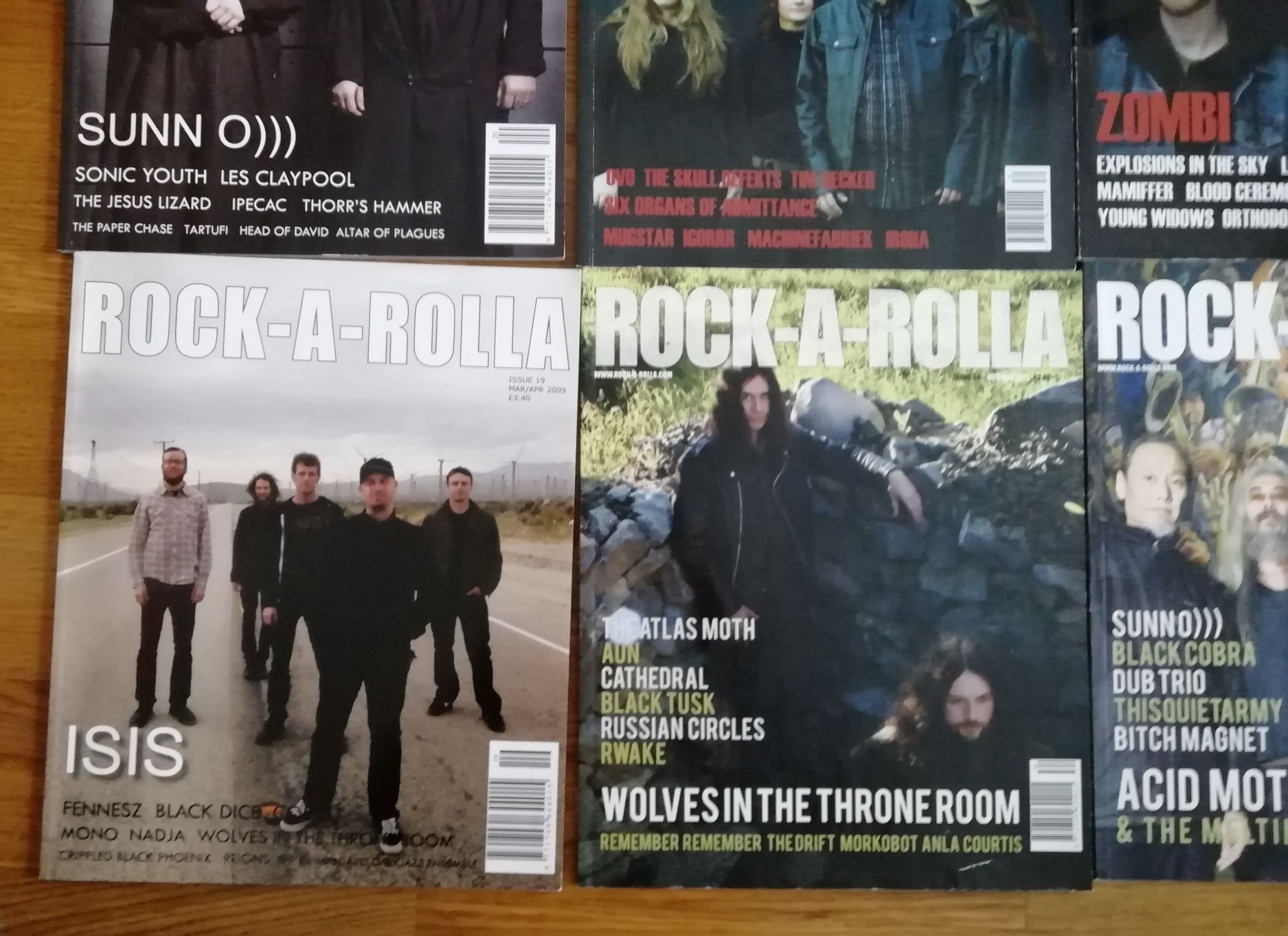 Rock-a-rolla Magazine (Preço para o Lote) Revista Música Alternativa