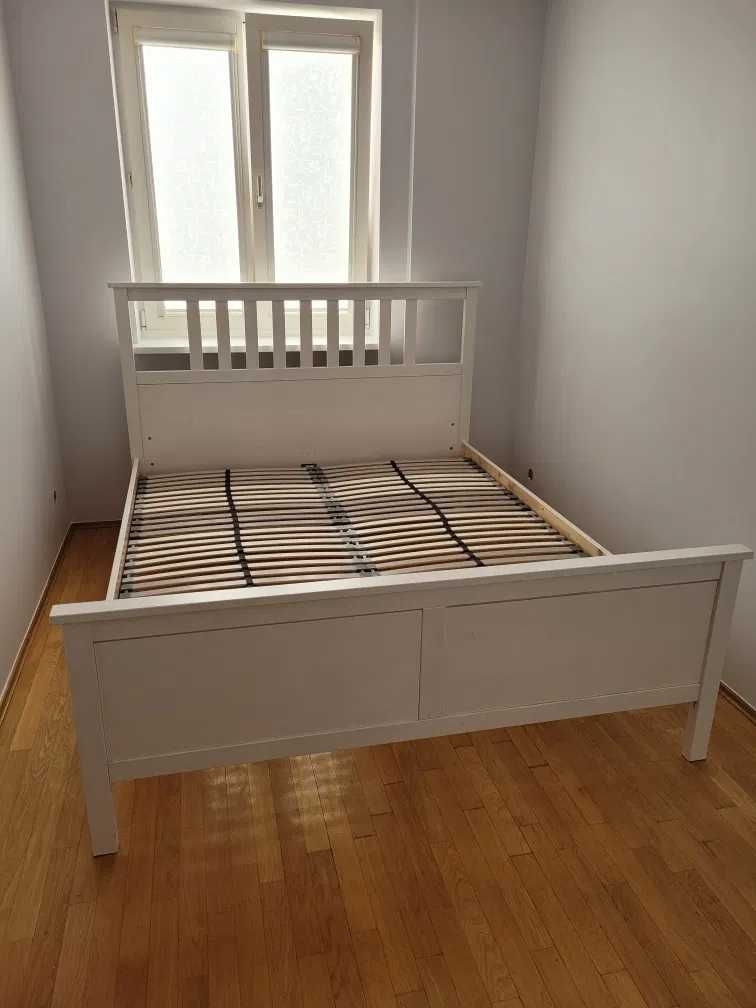 Łóżko IKEA Hemnes, białe,  r.160x200 cm -dostawa grat