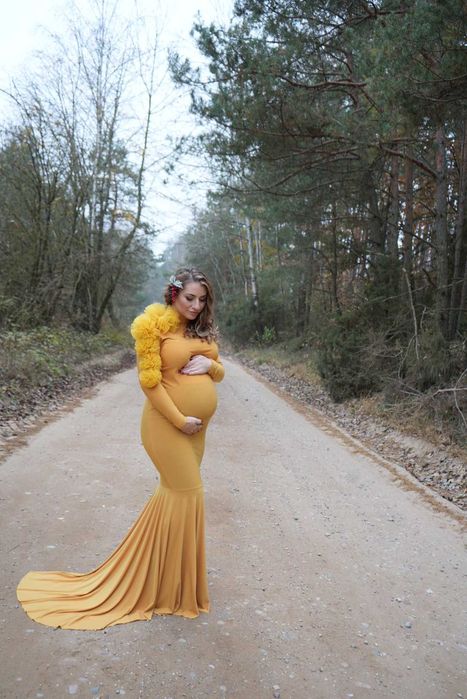 Sukienka do sesji ciążowej