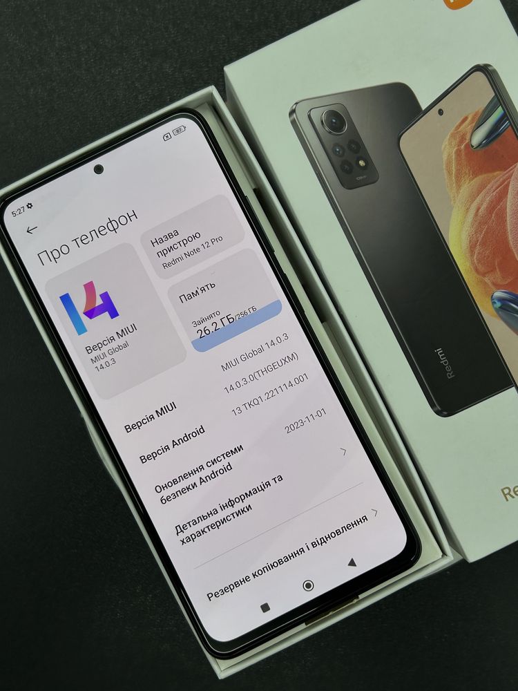 Xiaomi Redmi Note 12 Pro 256 GB / розстрочка під 0%