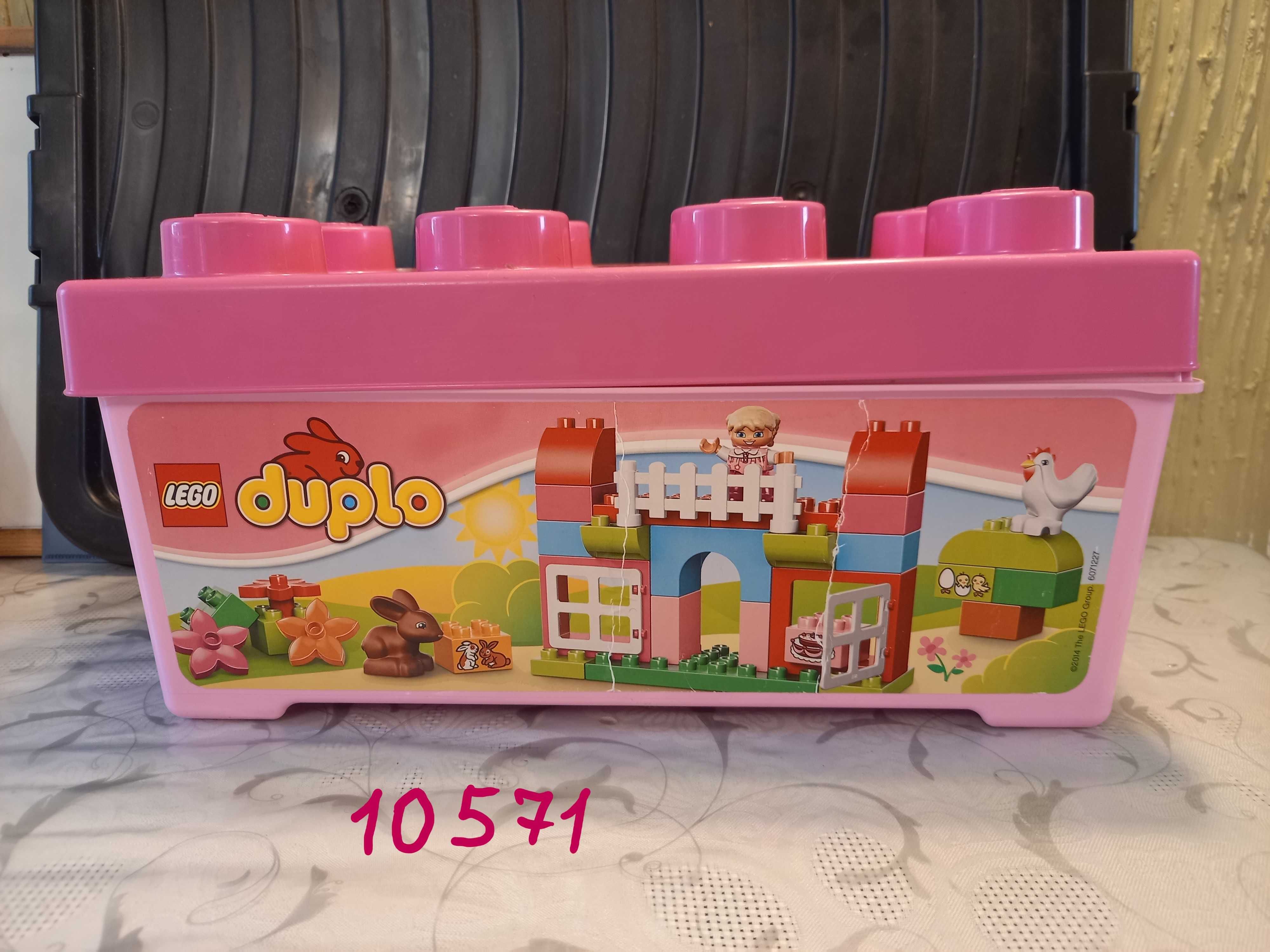 Lego Duplo 10571 różowe pudło klocków