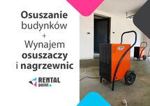 WYNAJEM Osuszaczy, Nagrzewnic, Klimatyzatorów, OSUSZANIE budynków