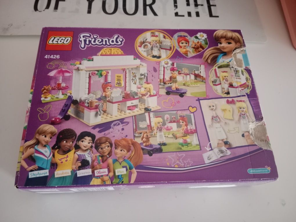 Lego Friends 4 kompletne zestawy w pudełkach z instrukcjami