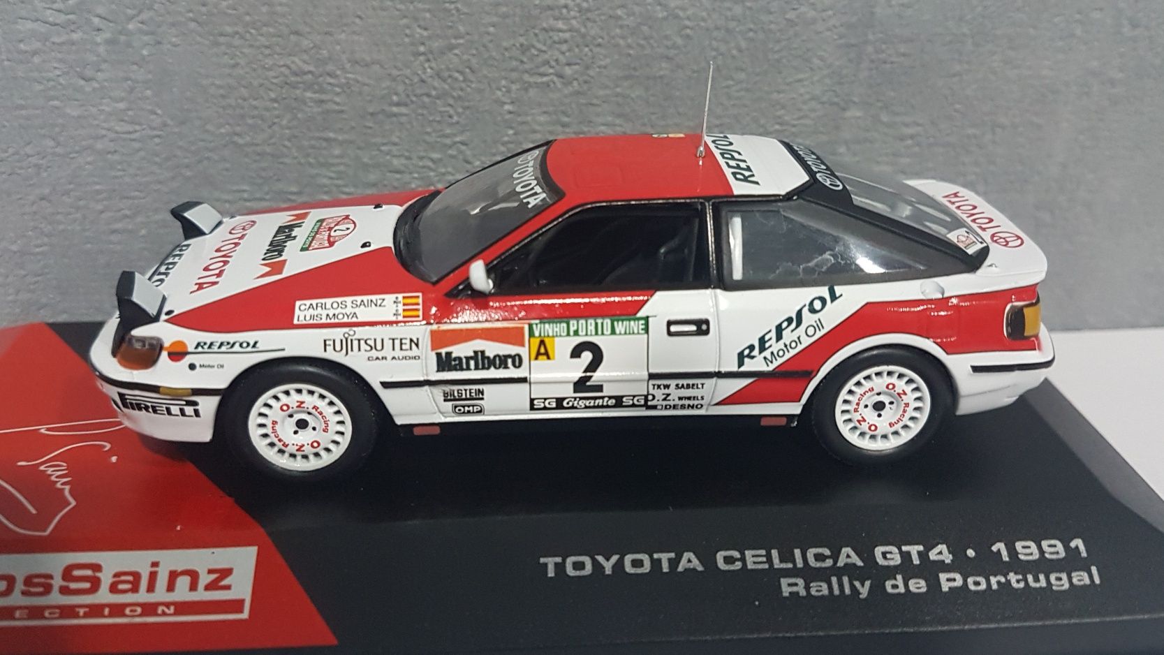 Toyota Celica GT4 - C. Sainz - Rally de Portugal 1991 Winner