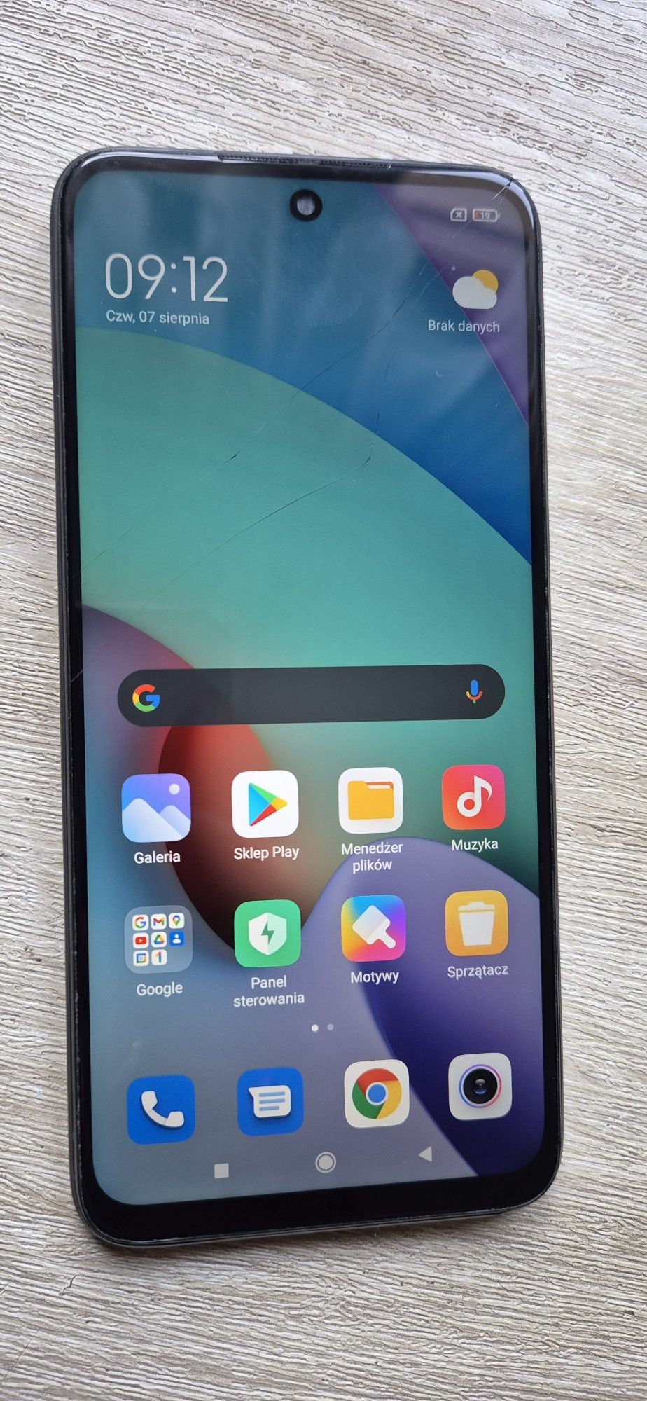 Wyświetlacz z ramką do Redmi 10.