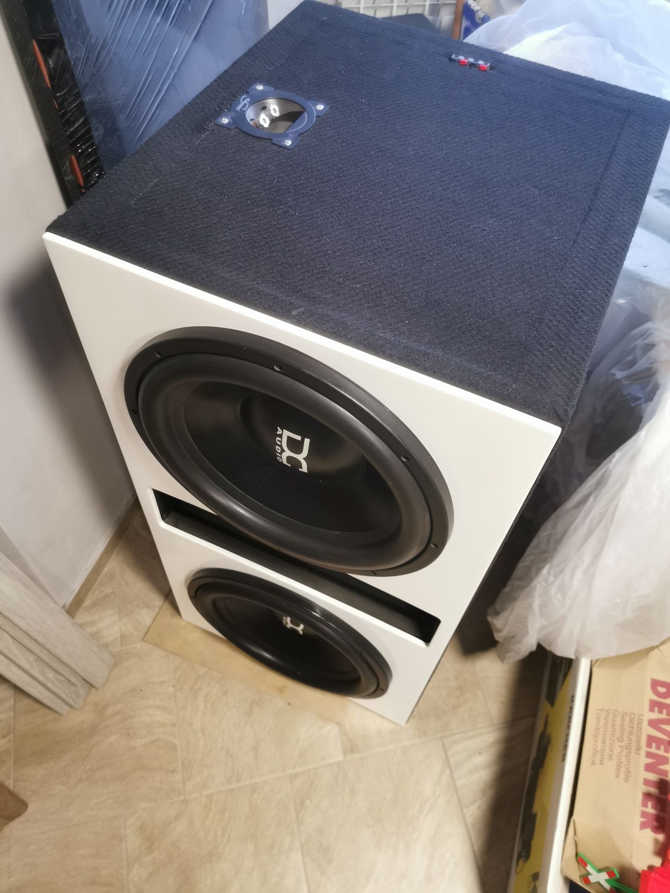 Skrzynia bassowa 2x Dc audio m2 level 2 15d2 38cm nowe Hollywood