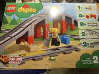 Lego Duplo 10872, most kolejowy, tory,