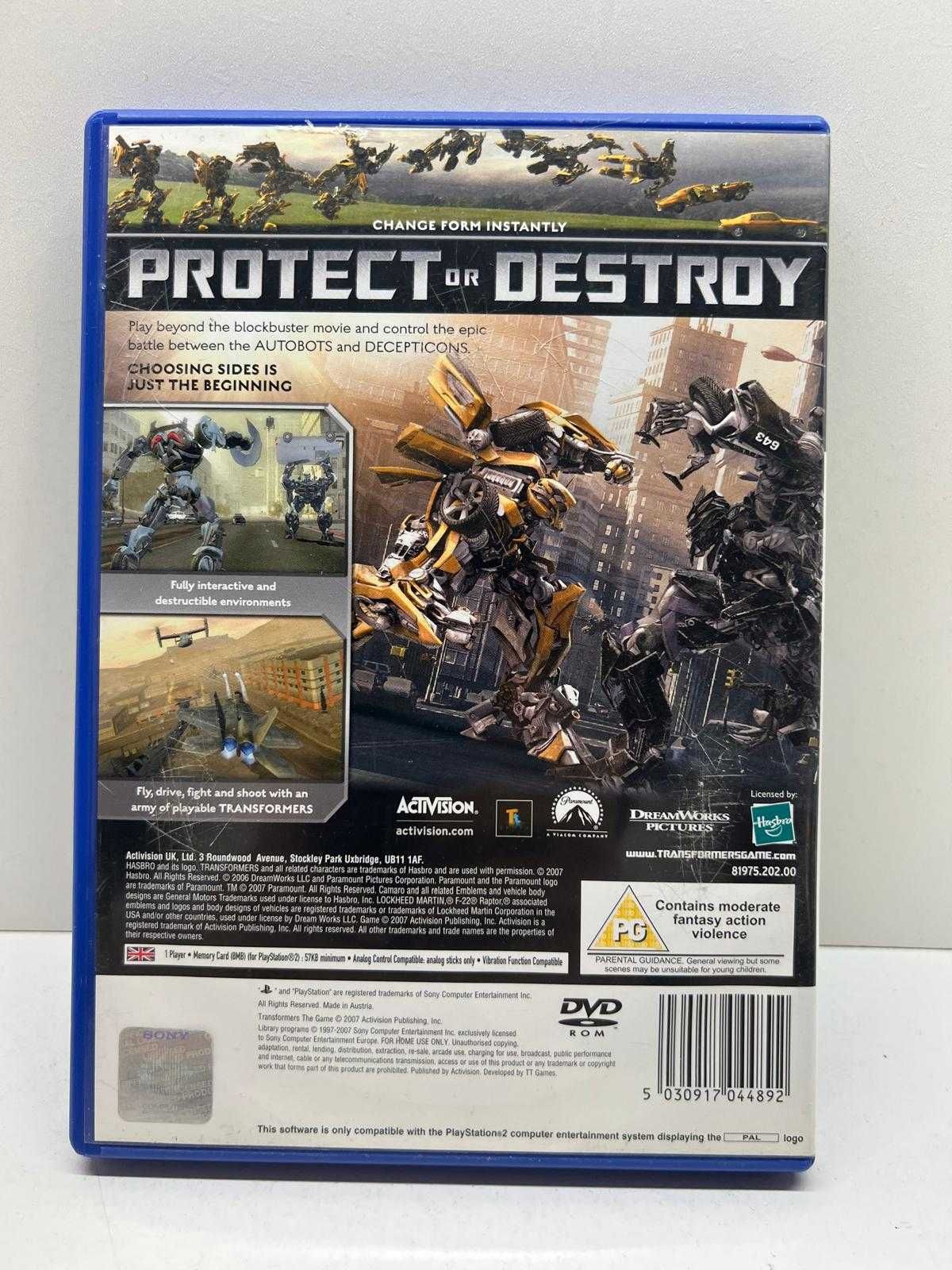 PS2 - Transformers: The Game