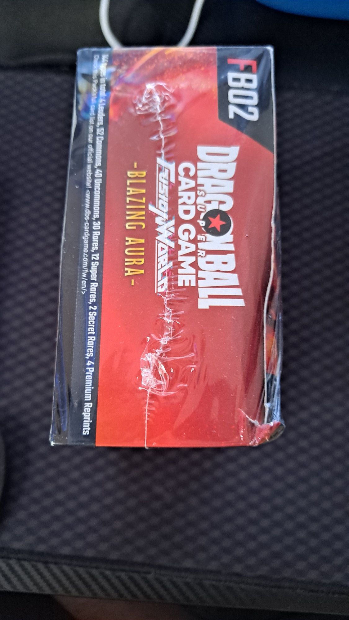Dragon Ball TCG: Fusion World FB02 Blazing Aura Booster Box nowe eng