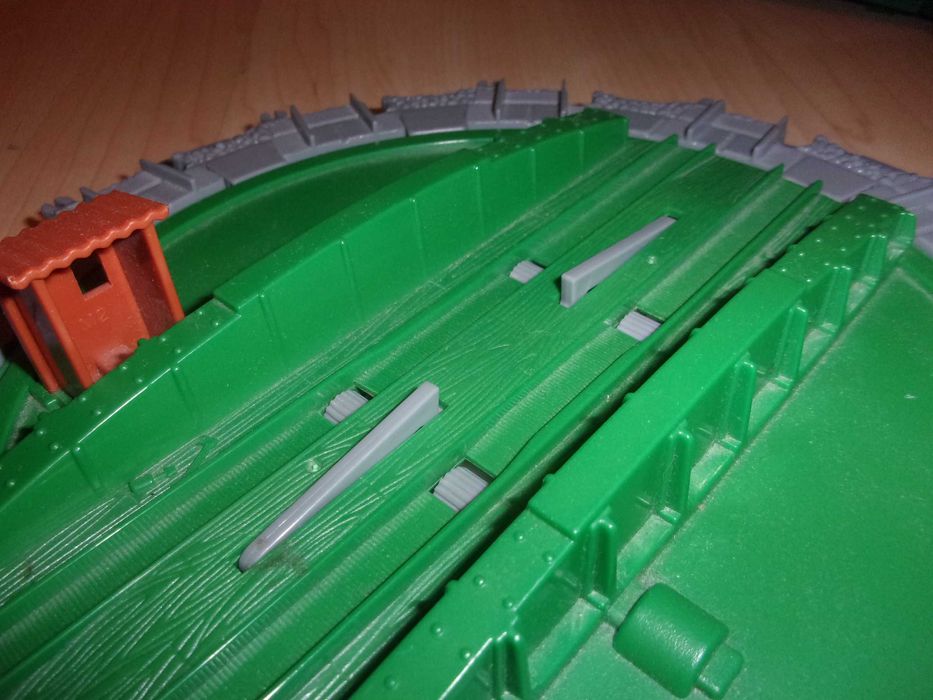 trackmaster OBROTNICA tory kolejka pociąg tomek zajezdnia