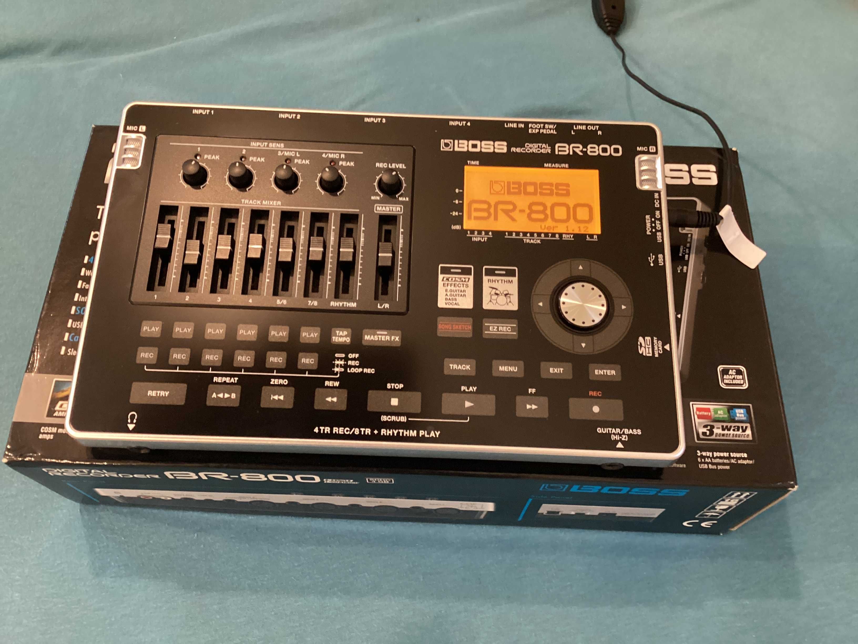 boss br-800 multitrack digital recording studio