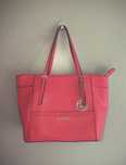 Torebka różowa damska GUESS pink shopper