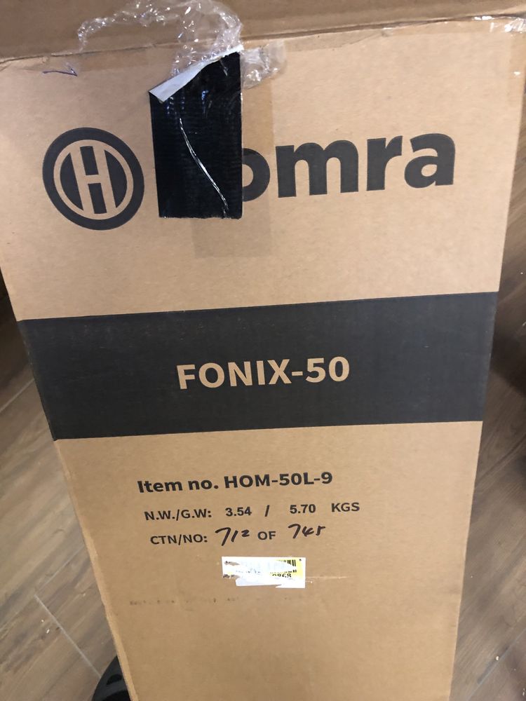 Homra Fonix 50l srebrny kosz na śmieci z czujnikiem ruchu