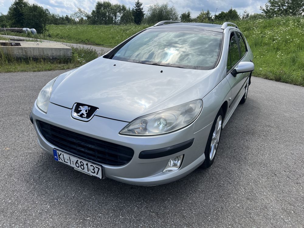 Peugeot 407/2.0hdi automat/2005r/352 tys/panorama/klima