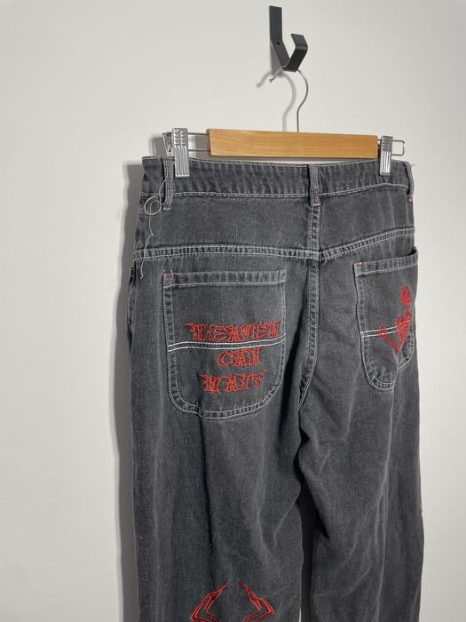 Rap baggy pants , широкі джинси великі логотипи , rap style baggyjeans