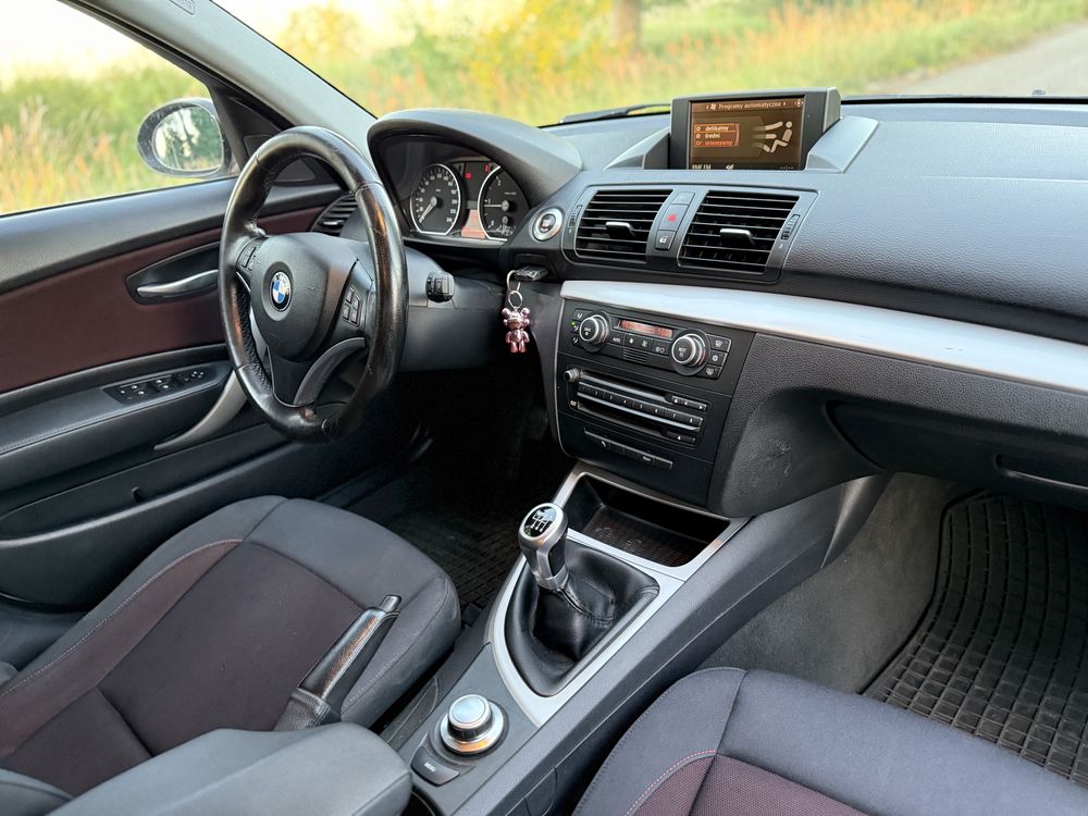 BMW seria 1 118d 2.0 143km poliftowe koniec roku 2007r 5 drzwi zadbany