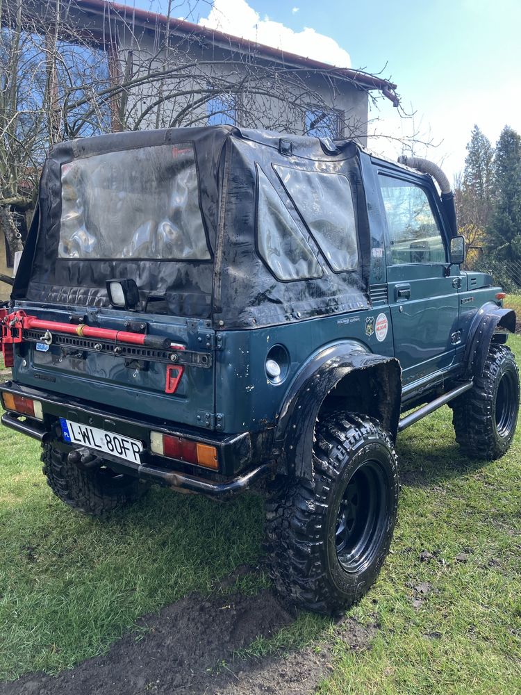 Suzuki samurai 1,3 na sprezynach