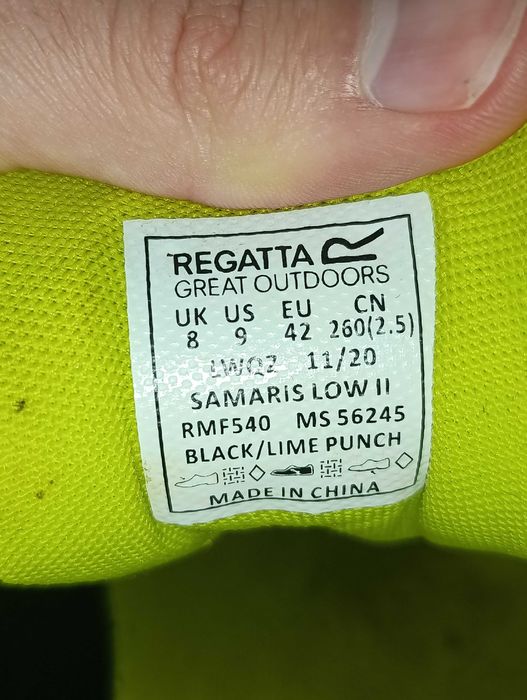 Трекінгові черевики Lady Samaris II Low RWF540 Чорний