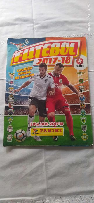Caderneta Panini COMPLETA Futebol Liga Nos 2017-18