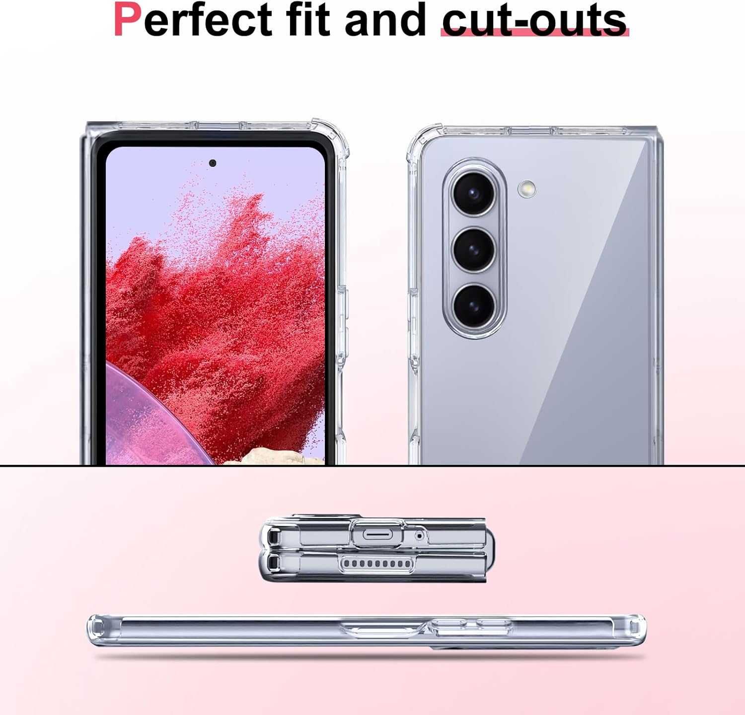 Eiselen Crystal Clear etui do Samsung Galaxy Z Fold 5 5G ochronne