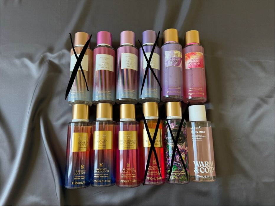 Oryginalne mgiełki Victoria’s Secret(Body Mists VS)