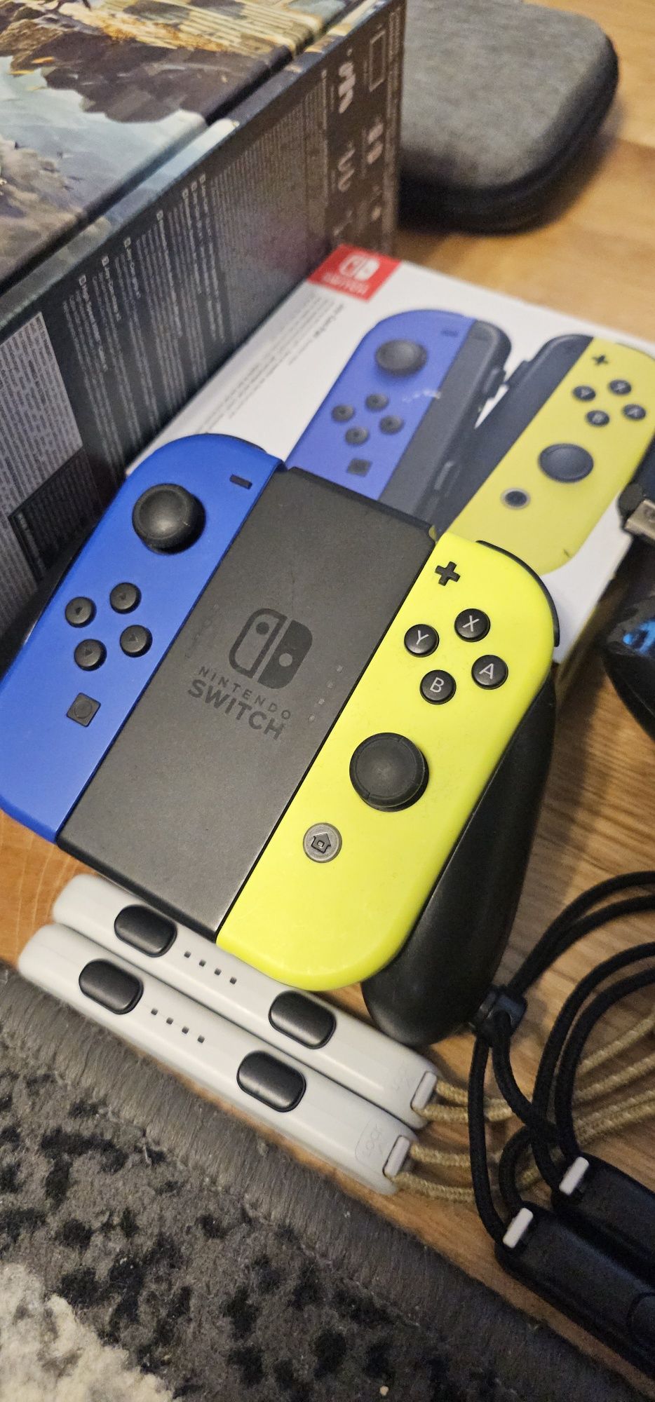 Nintendo switch oled duzy zestaw unikatowe malowanie the legend of zel