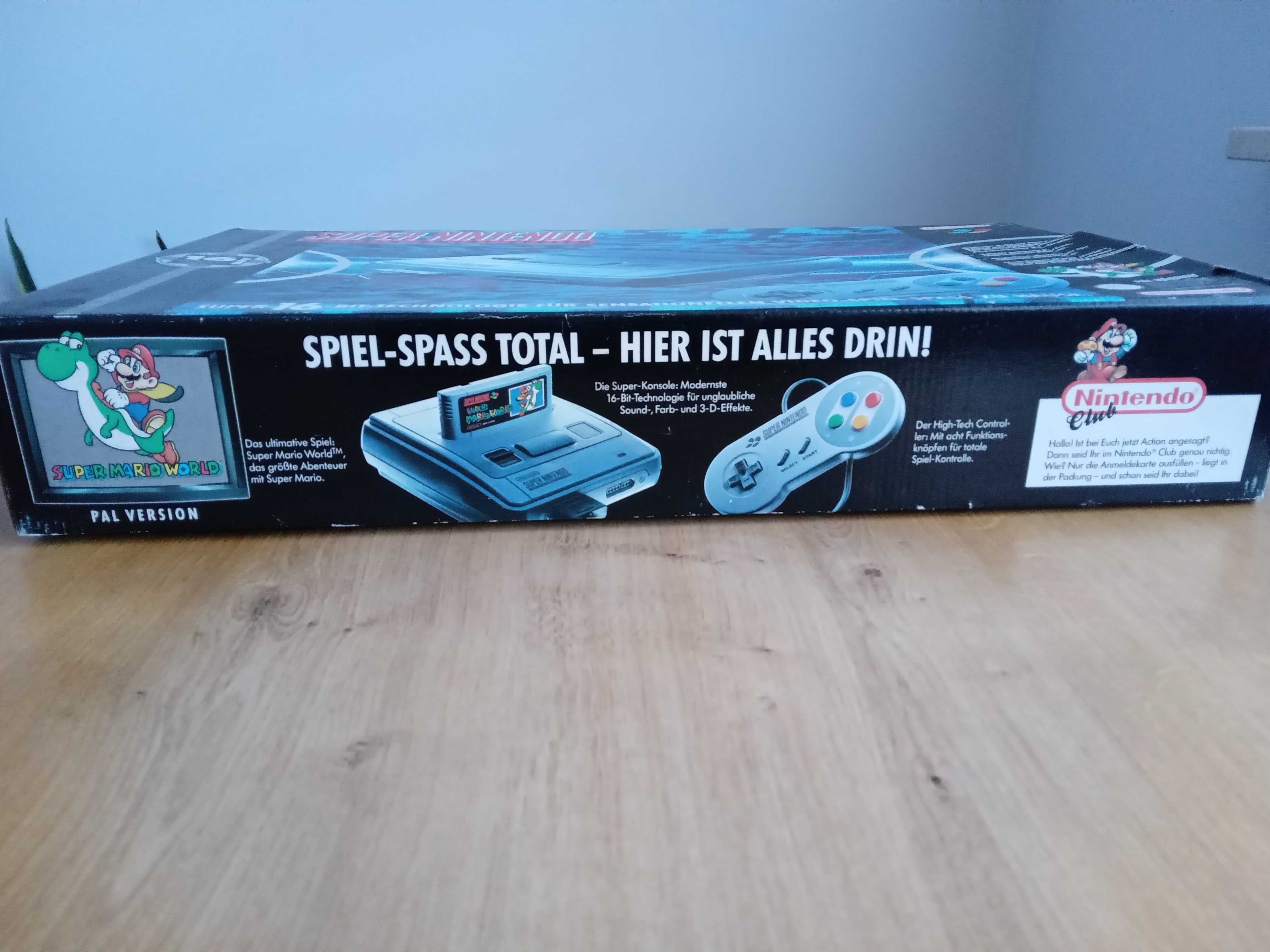 Oryginalne Pudełko do konsoli Super Nintendo SNES