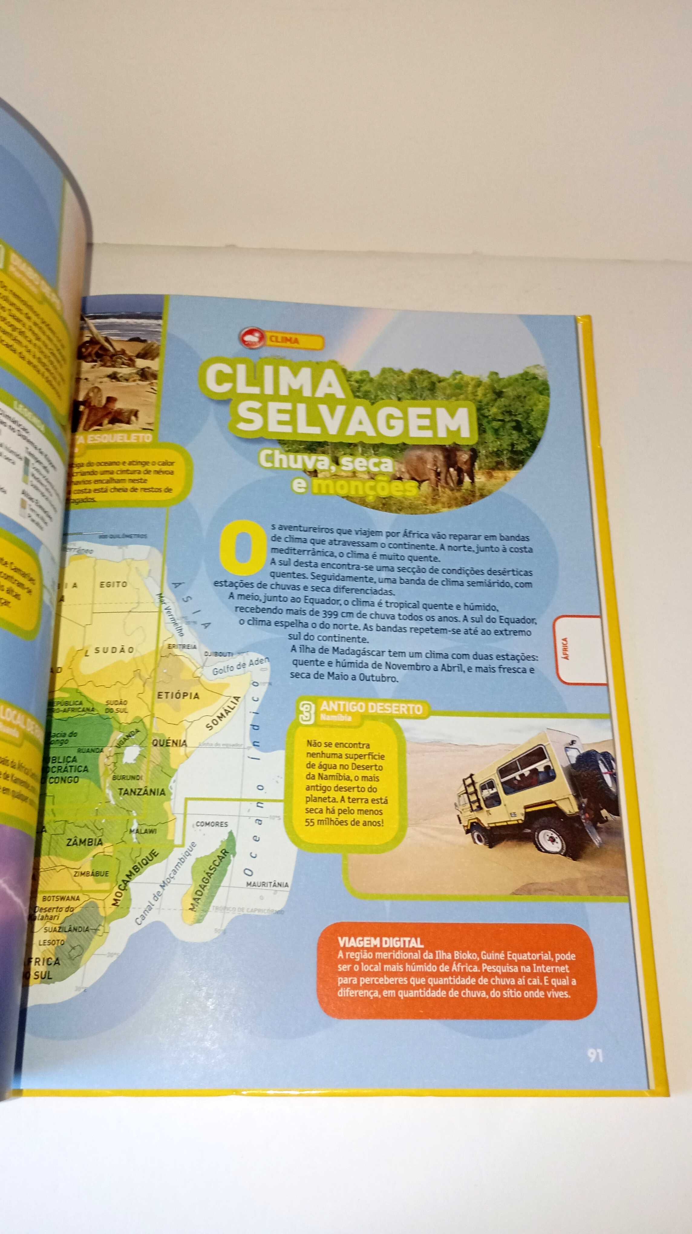 Atlas Aventura na Terra . National Geographic Júnior