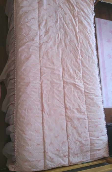 Colcha Manta Cama Solteiro Edredom + 2 Almofadas