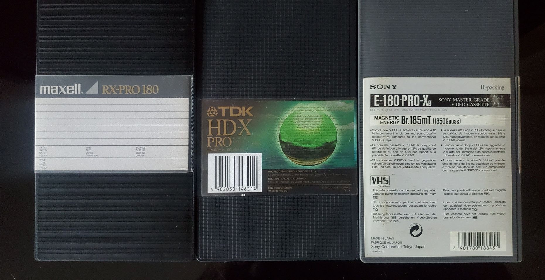 VHS- кассеты  TDK, BASF, MAXELL,Panasonic
