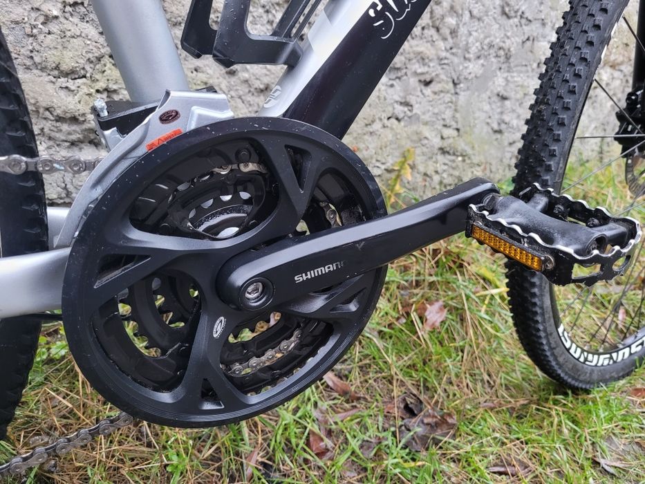 Rower Ghost Crossowy Shimano Altus Suntour 28" Rama M  Hydraulika