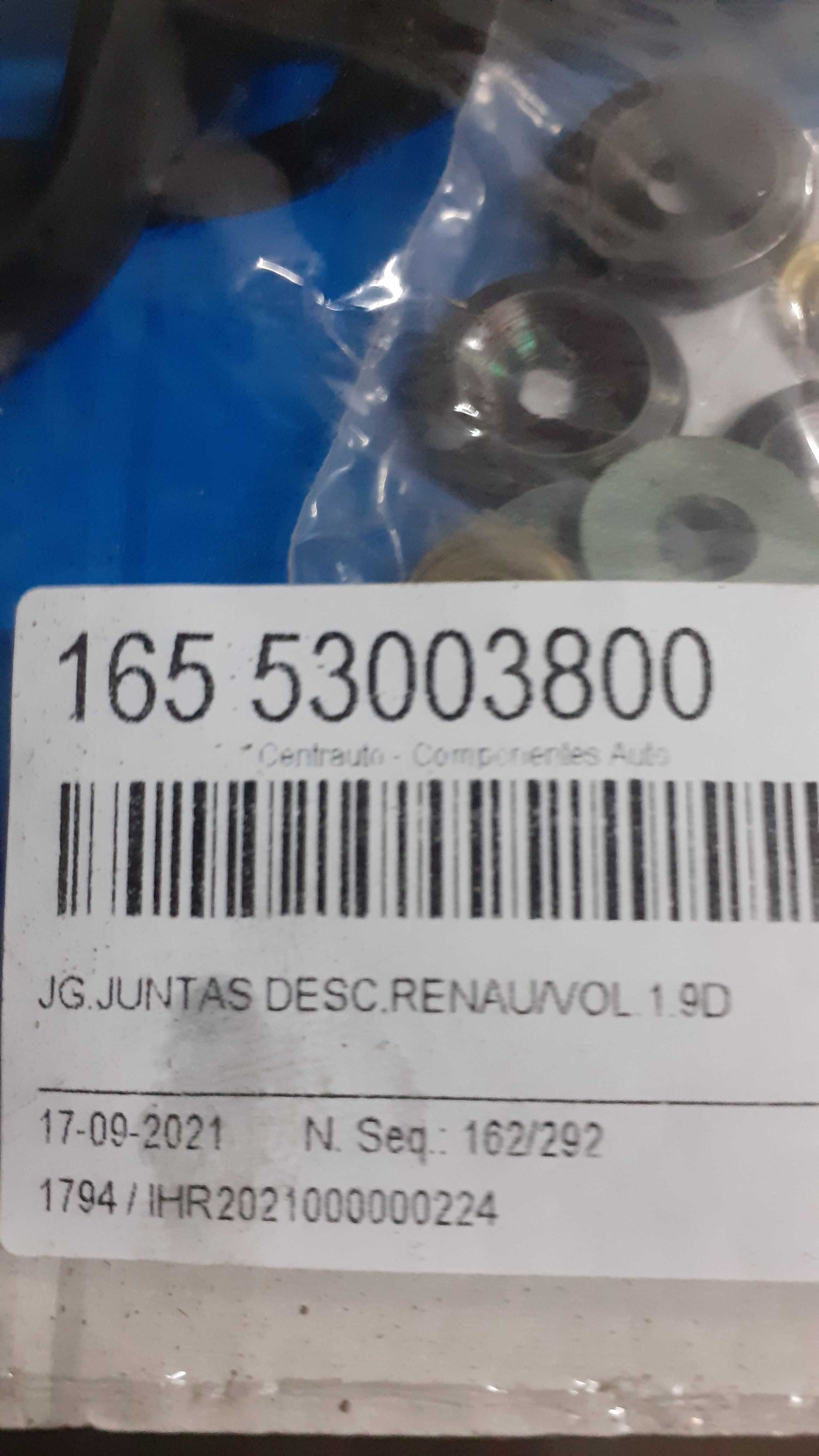 Kit de juntas para motor renault 1.9 D