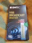 kaseta nowa zafoliowana EMTEC (d.BASF) VHS BROADCAST MASTER E240
